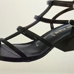 Anne Klein Women's Black Strappy Sandals